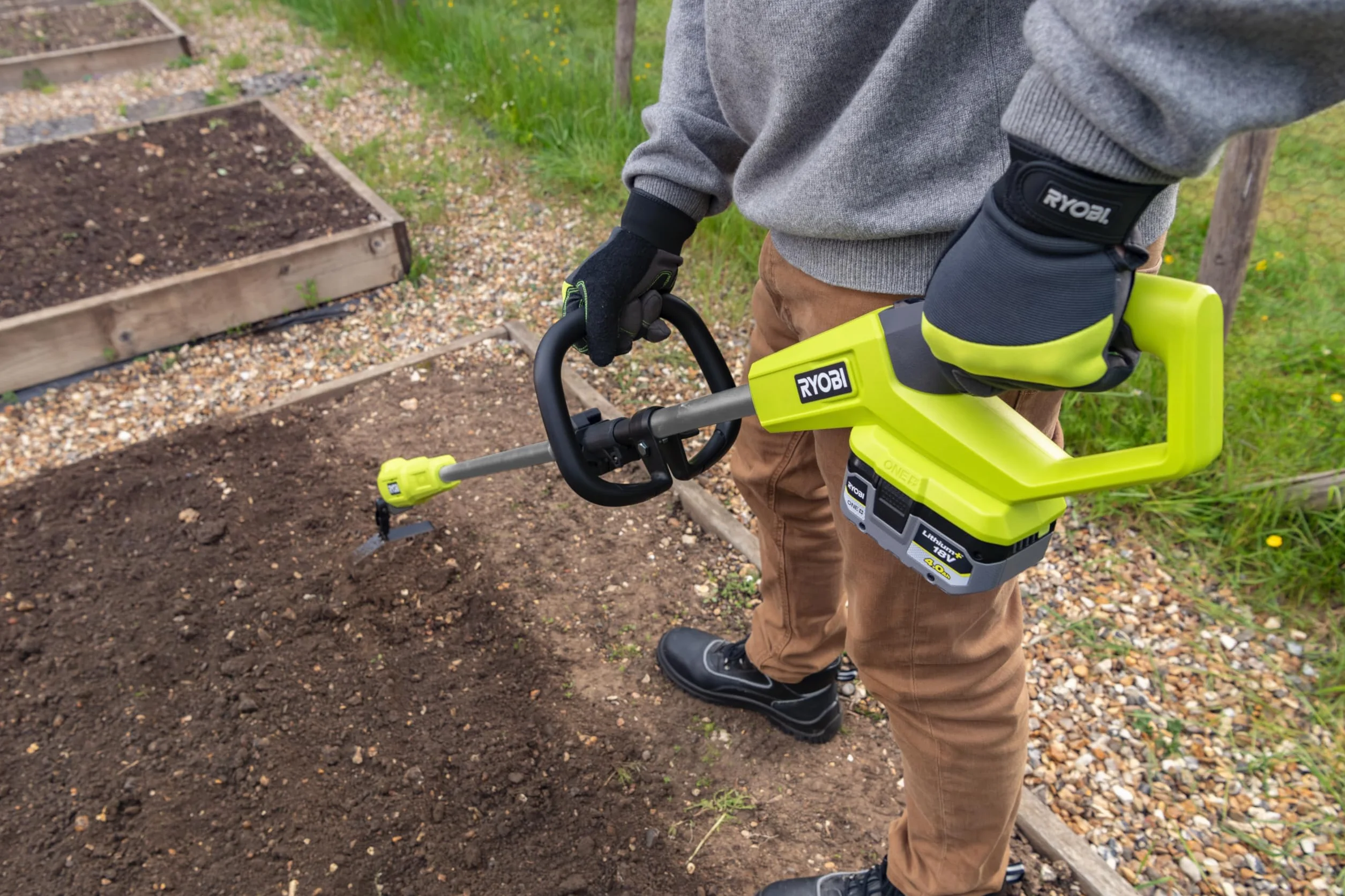 RYOBI 18 V One+ RY18GHA-0 akumulatorowy prostownik